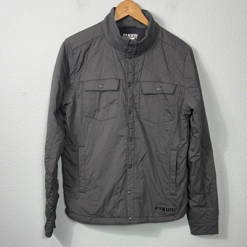 KUIU Men's Base Camp Insulated Snap Shirt